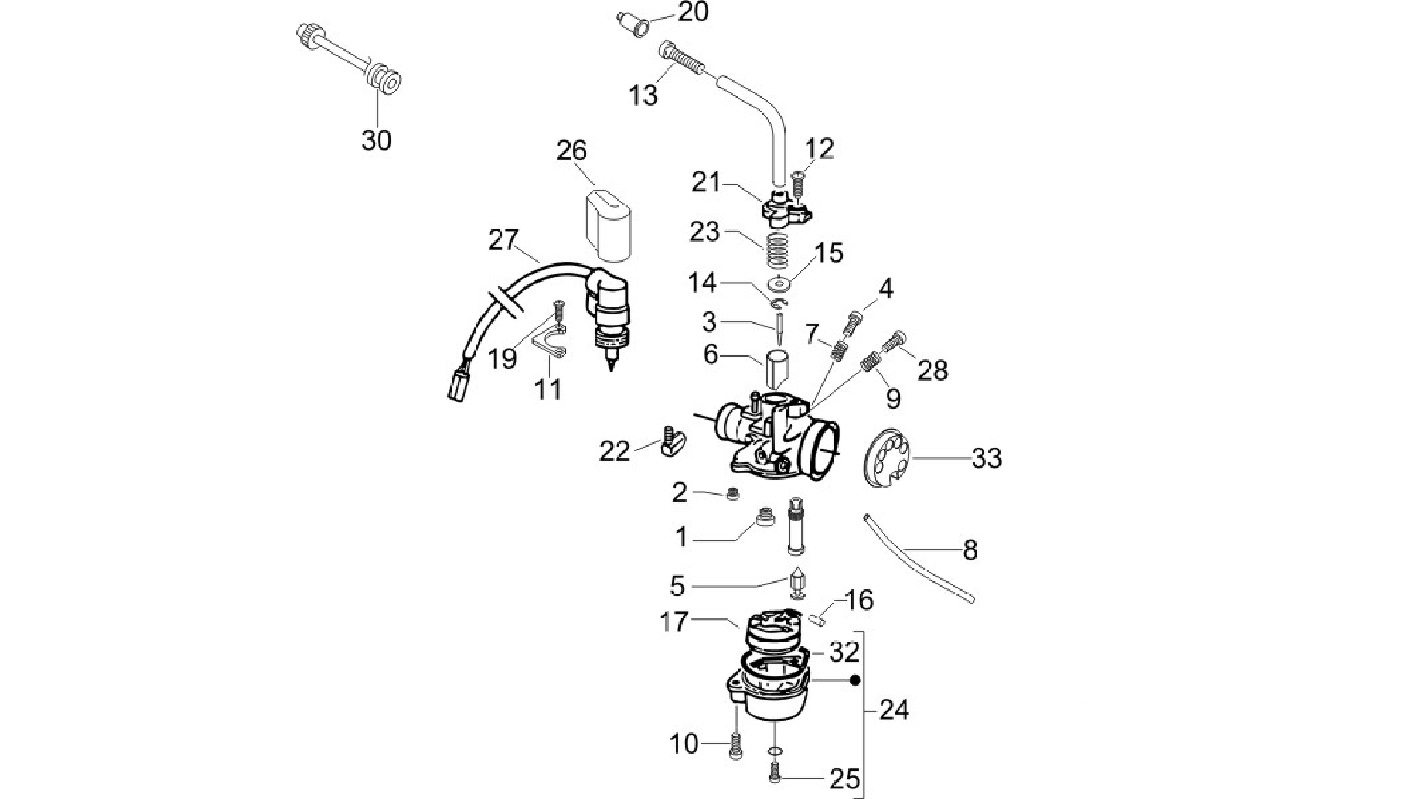 Carburetor's components