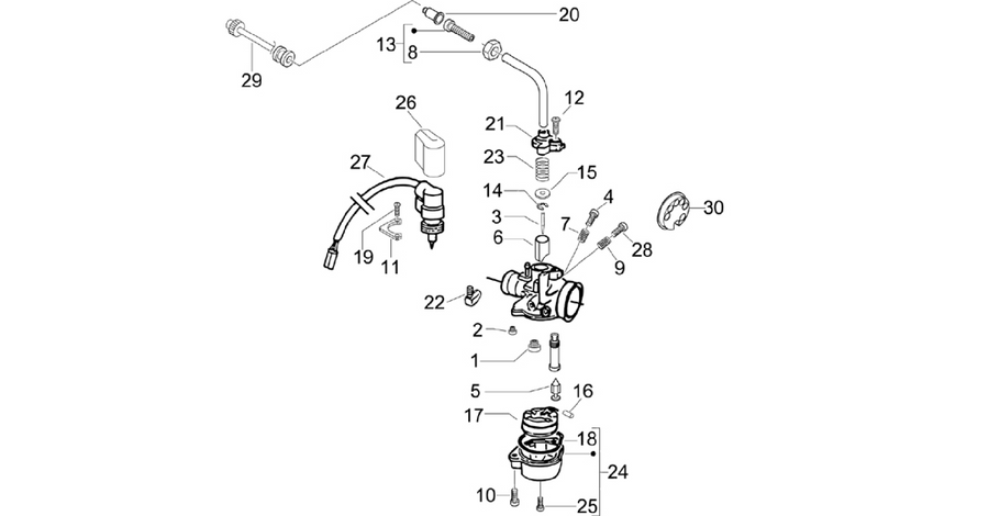 Carburetor's components