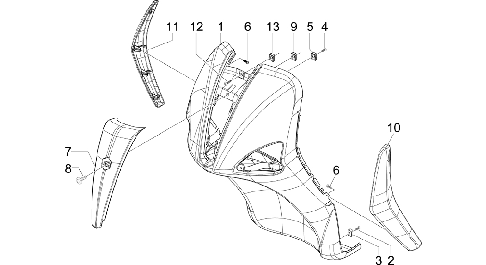 Front shield