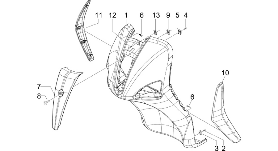Front shield