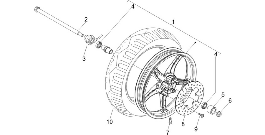 Front wheel