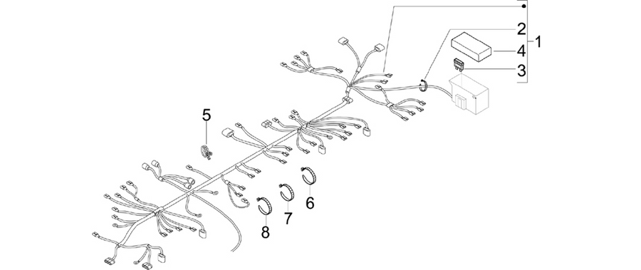 Main cable harness