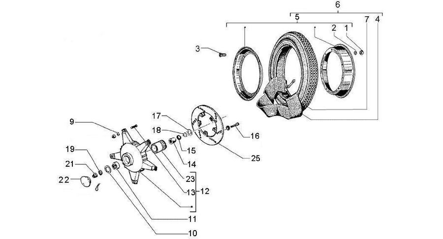 Front wheel