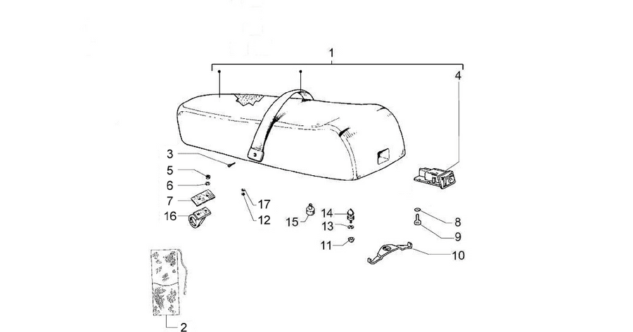 Saddle/seats