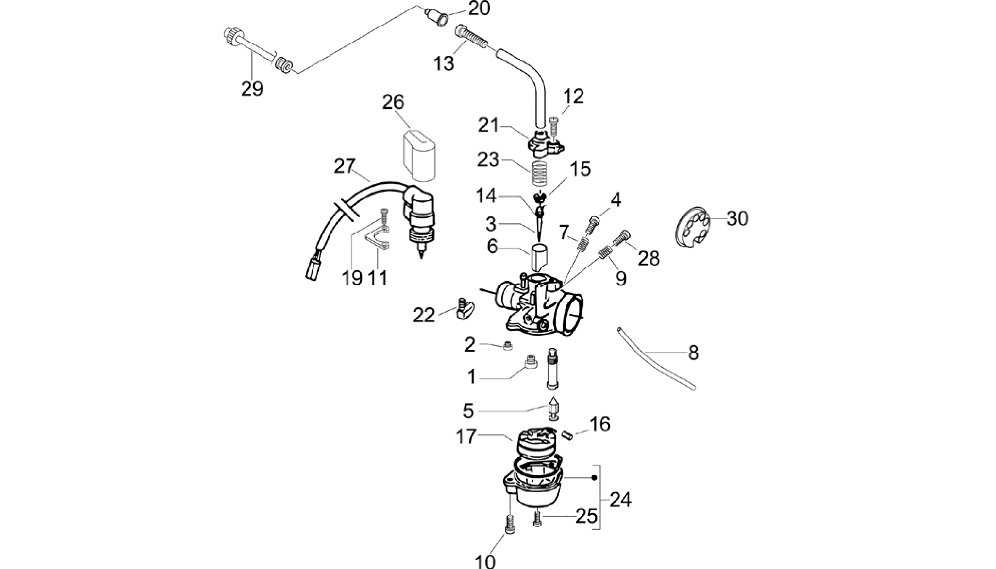 Carburetor's components