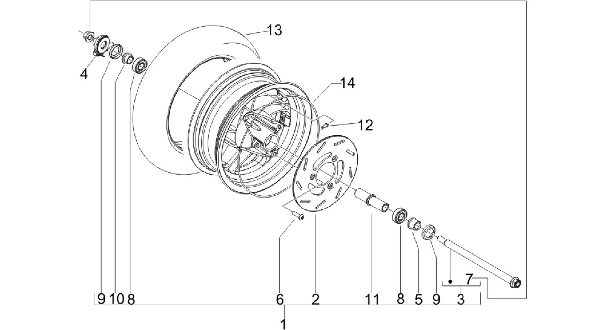 Front wheel