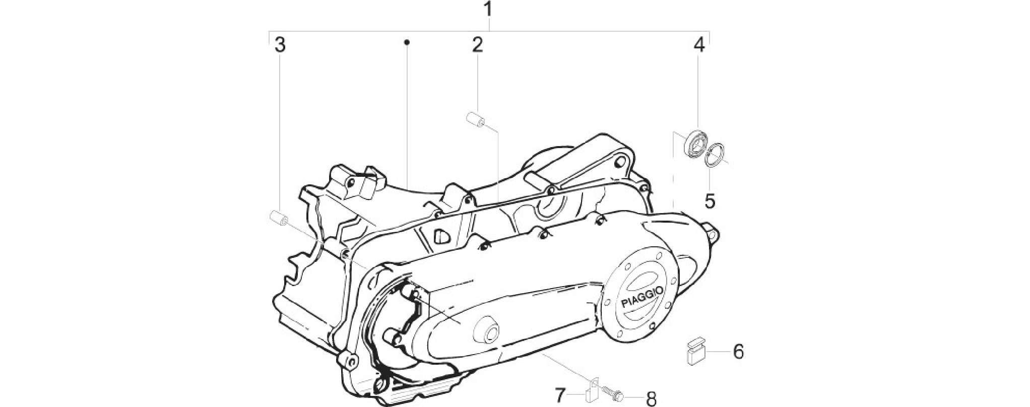 Crankcase cover - Crankcase cooling