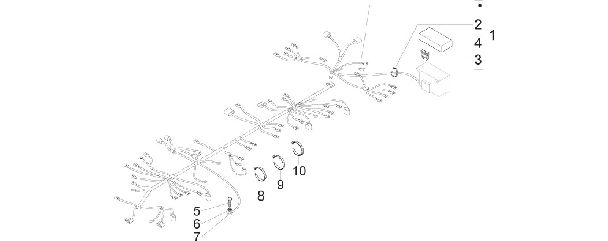 Main cable harness
