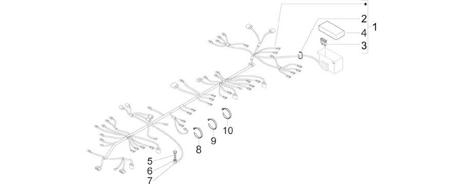 Main cable harness