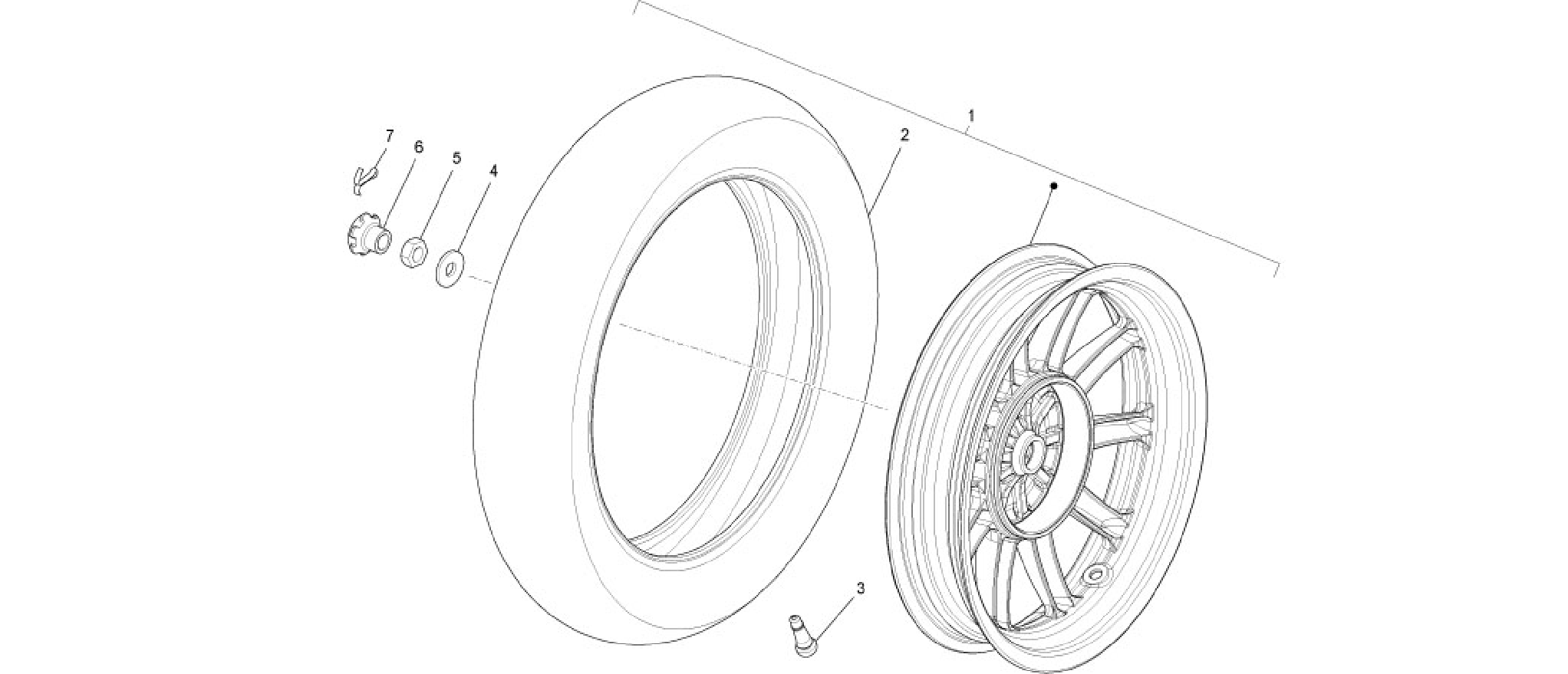 Rear wheel