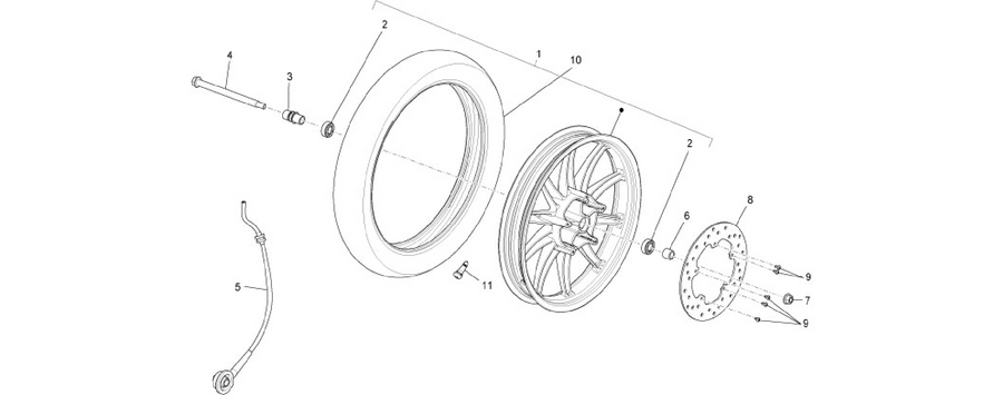 Front wheel