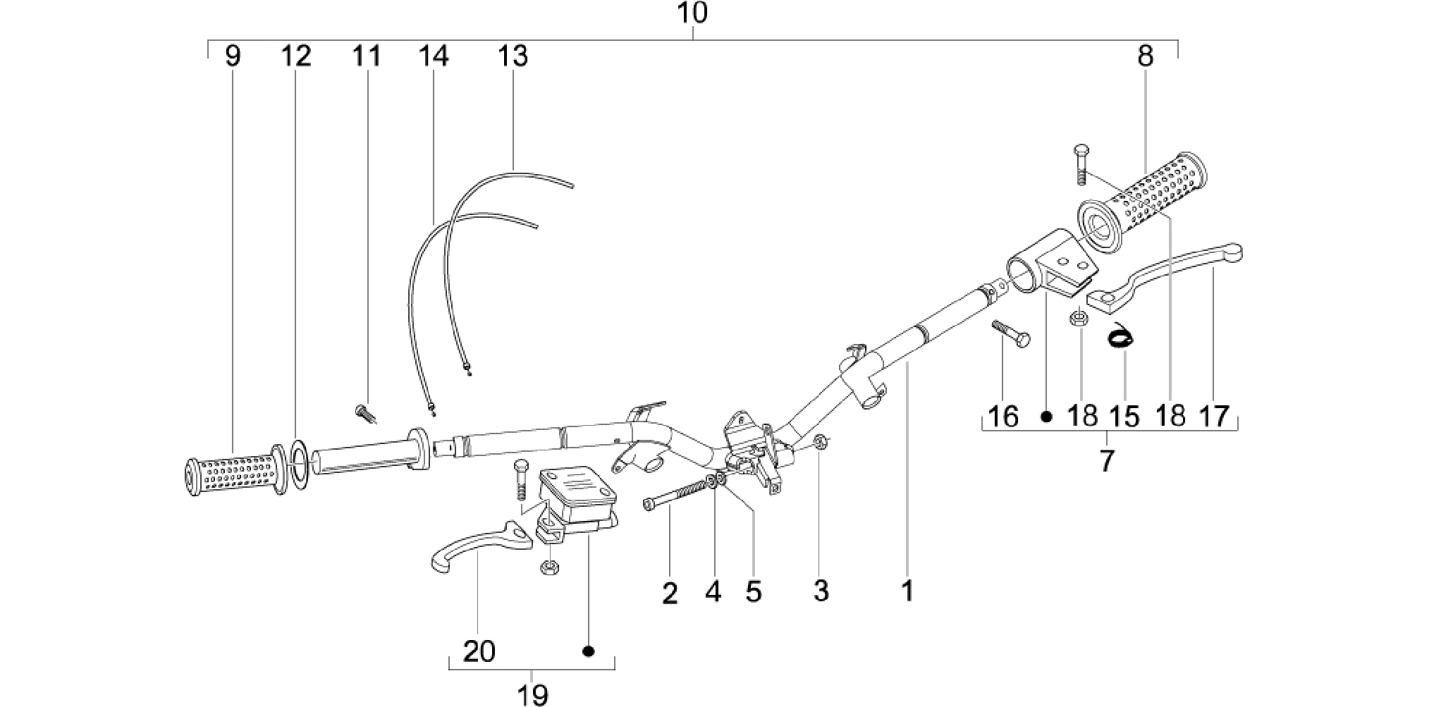Handlebars - Master cil.