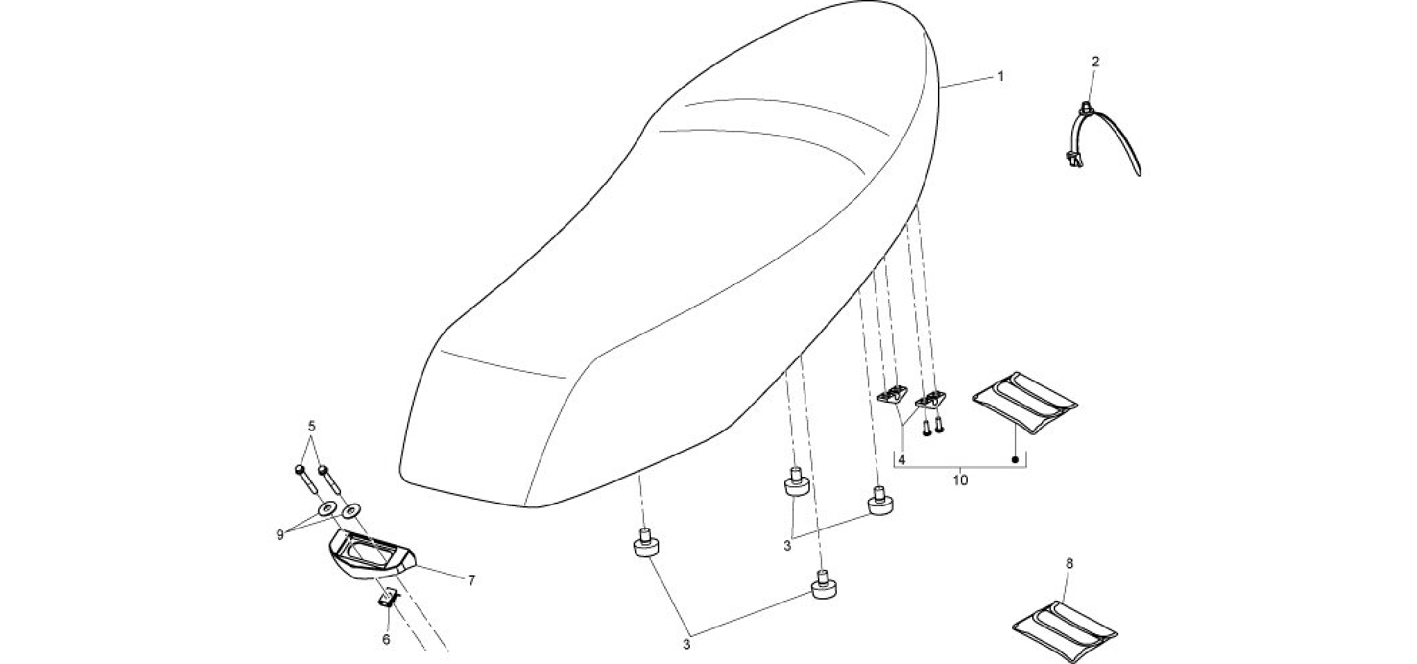 Saddle/seats