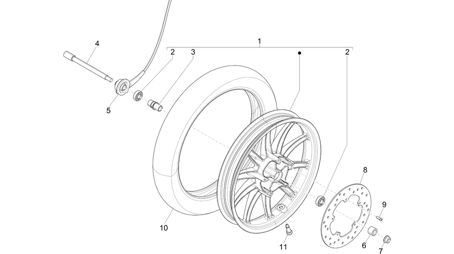 Front wheel
