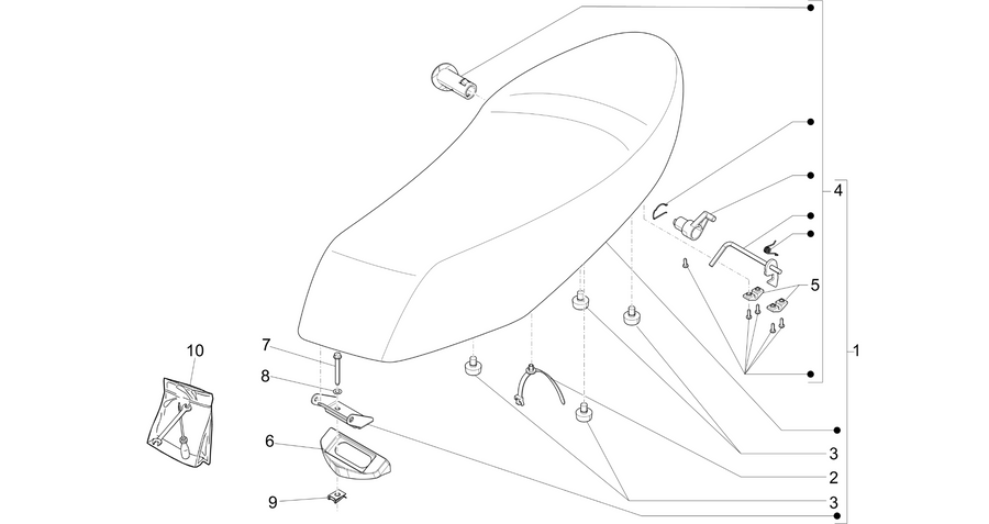 Saddle/seats