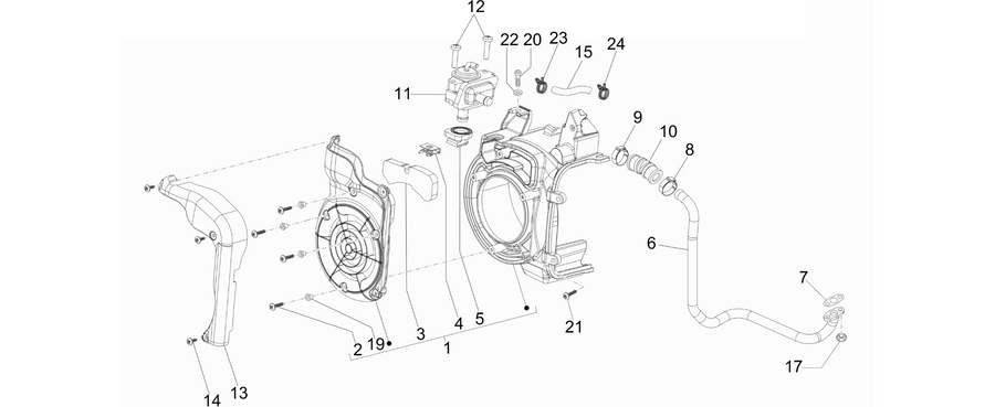 Secondary air box