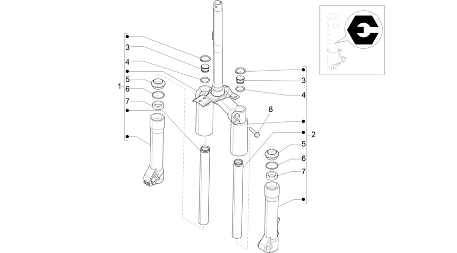 Fork's components (Escorts)