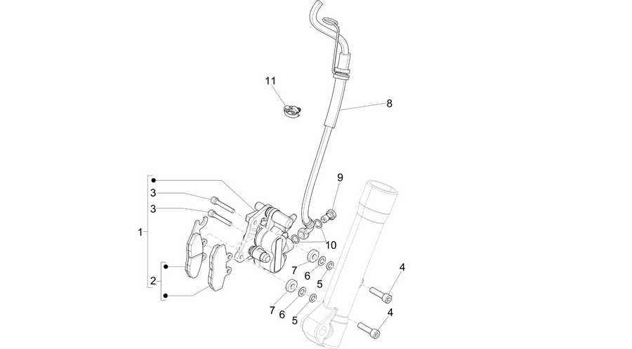 Brakes pipes - Calipers