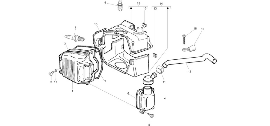 Cylinder head cover