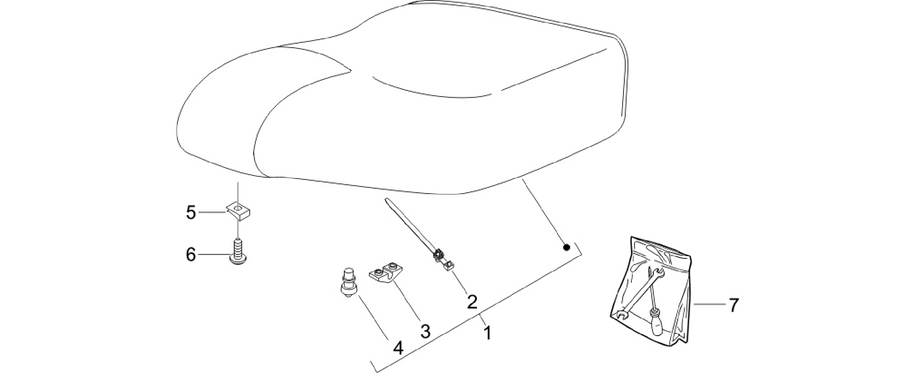 Saddle/seats
