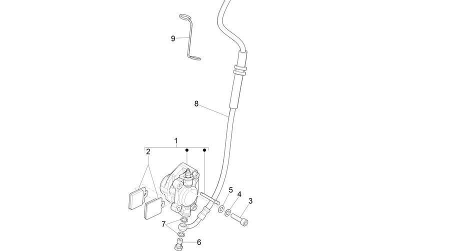 Brakes pipes - Calipers