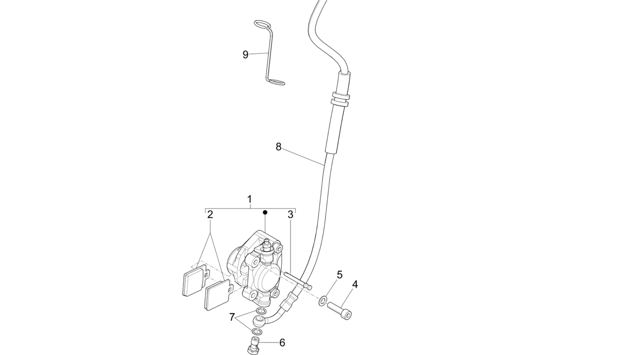 Brakes pipes - Calipers