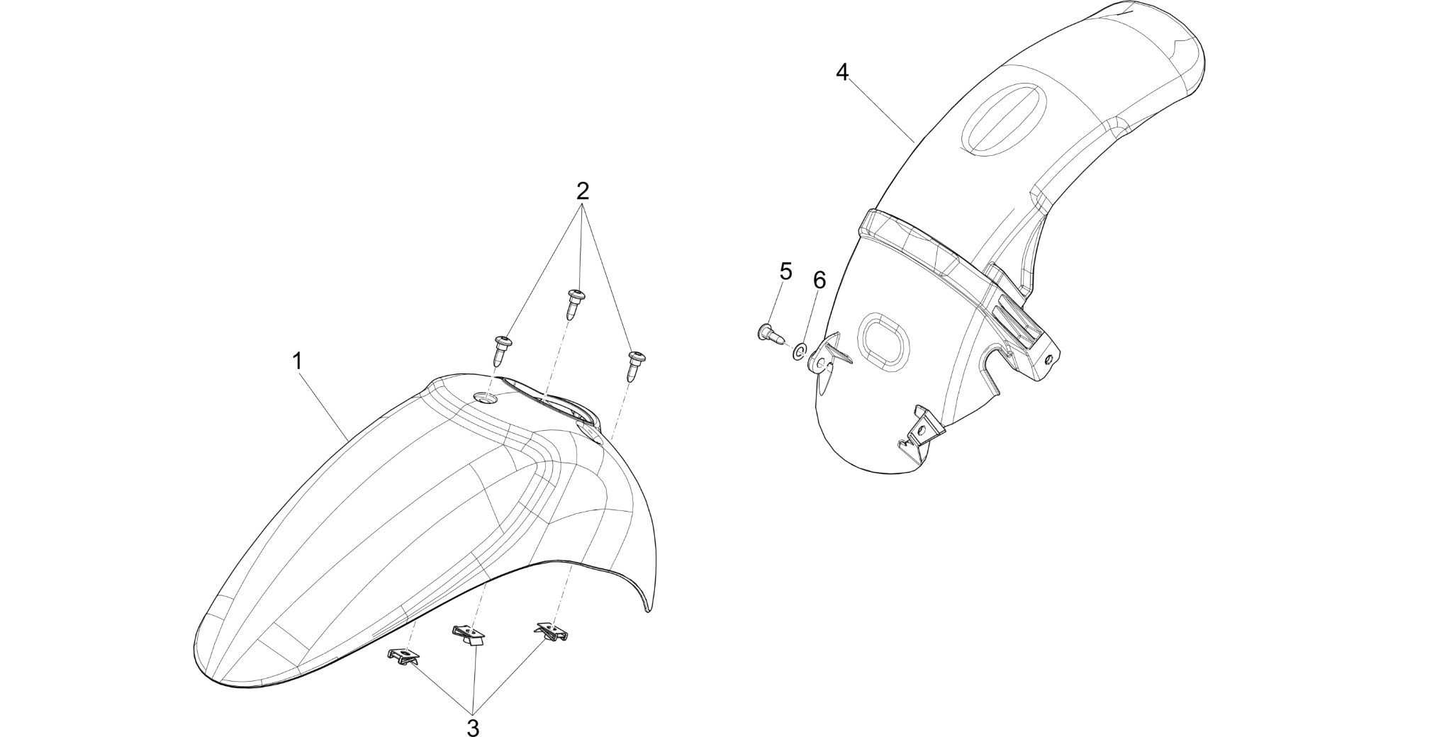 Wheel huosing - Mudguard
