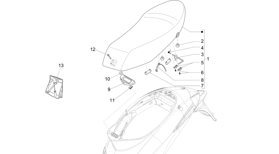 Saddle/seats