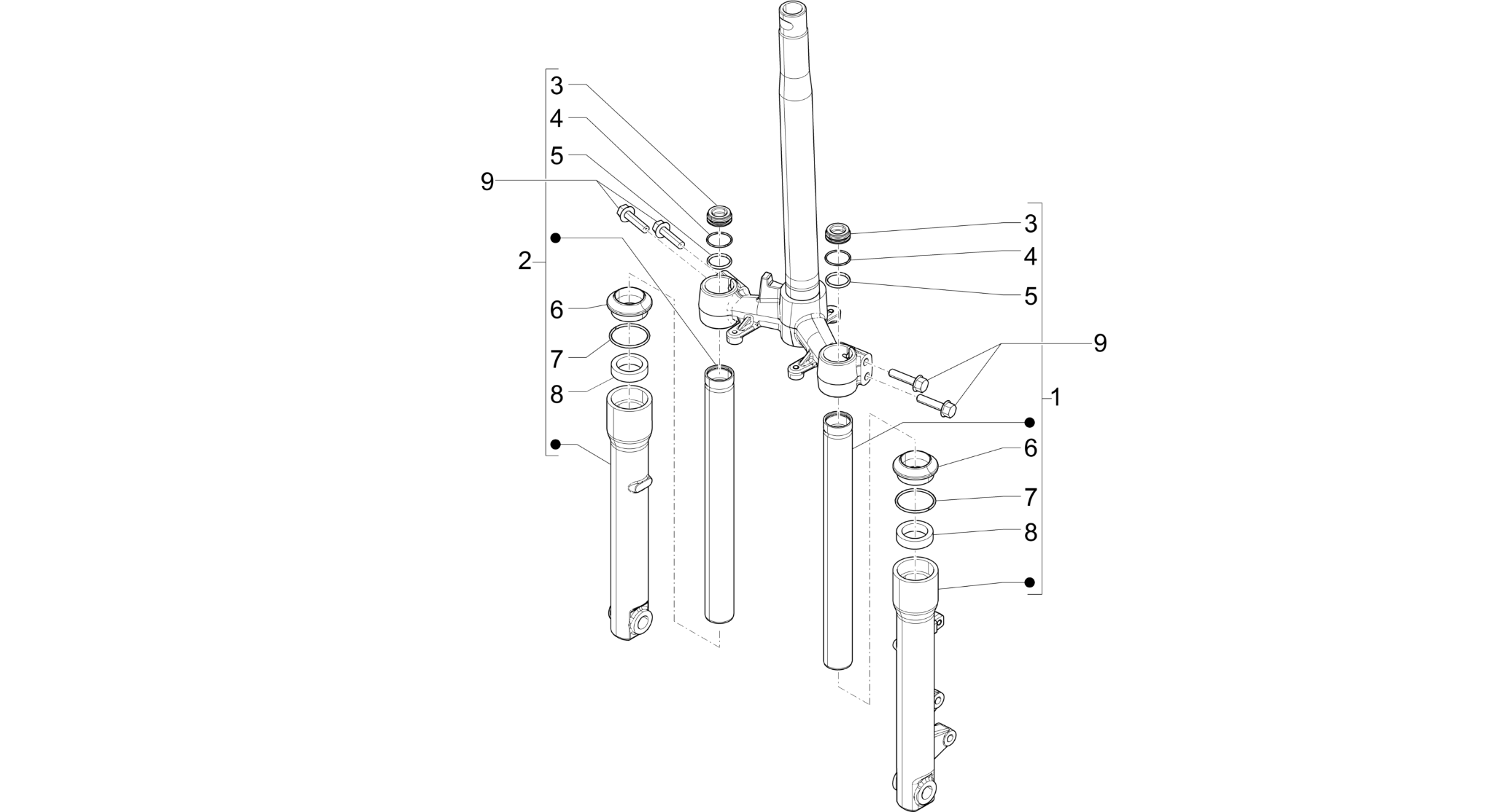 Fork's components (Wuxi Top)