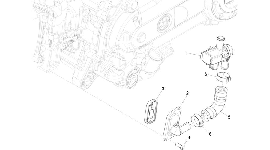 Secondary air box