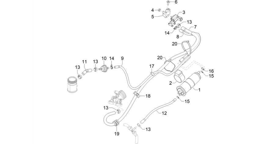 Anti-percolation system