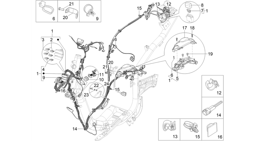 Main cable harness