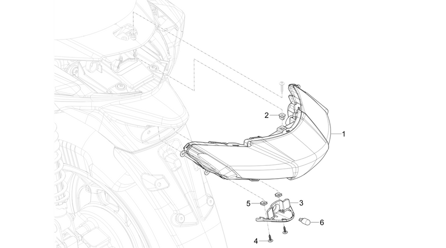 Rear headlamps - Turn signal lamps