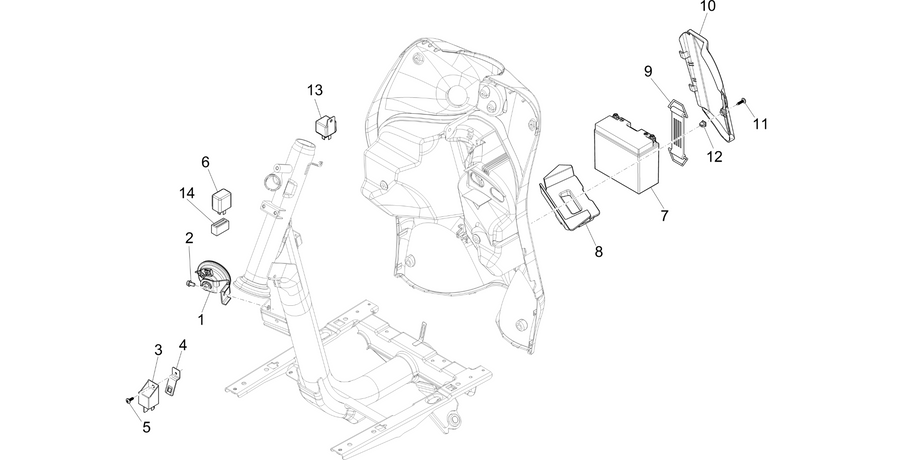 Remote control switches - Battery - Horn