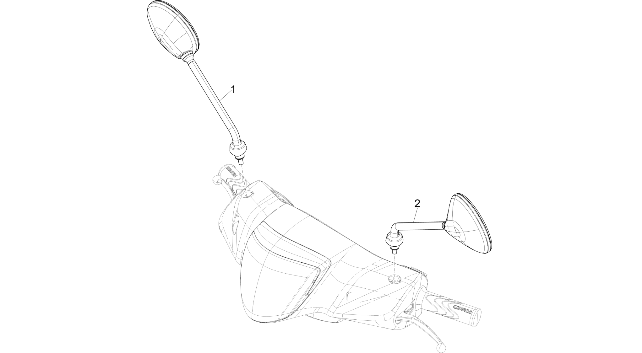 Driving mirror/s