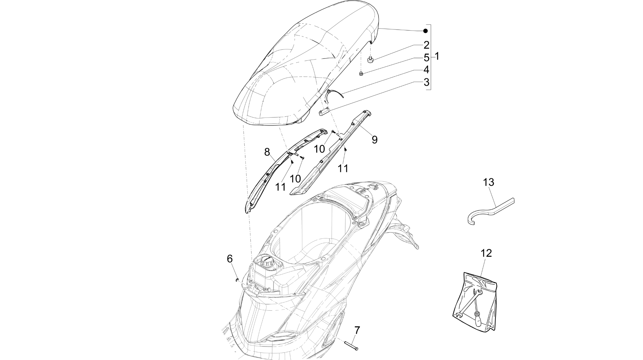 Saddle/seats
