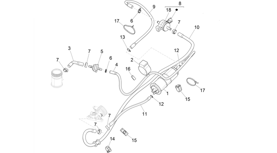 Anti-percolation system