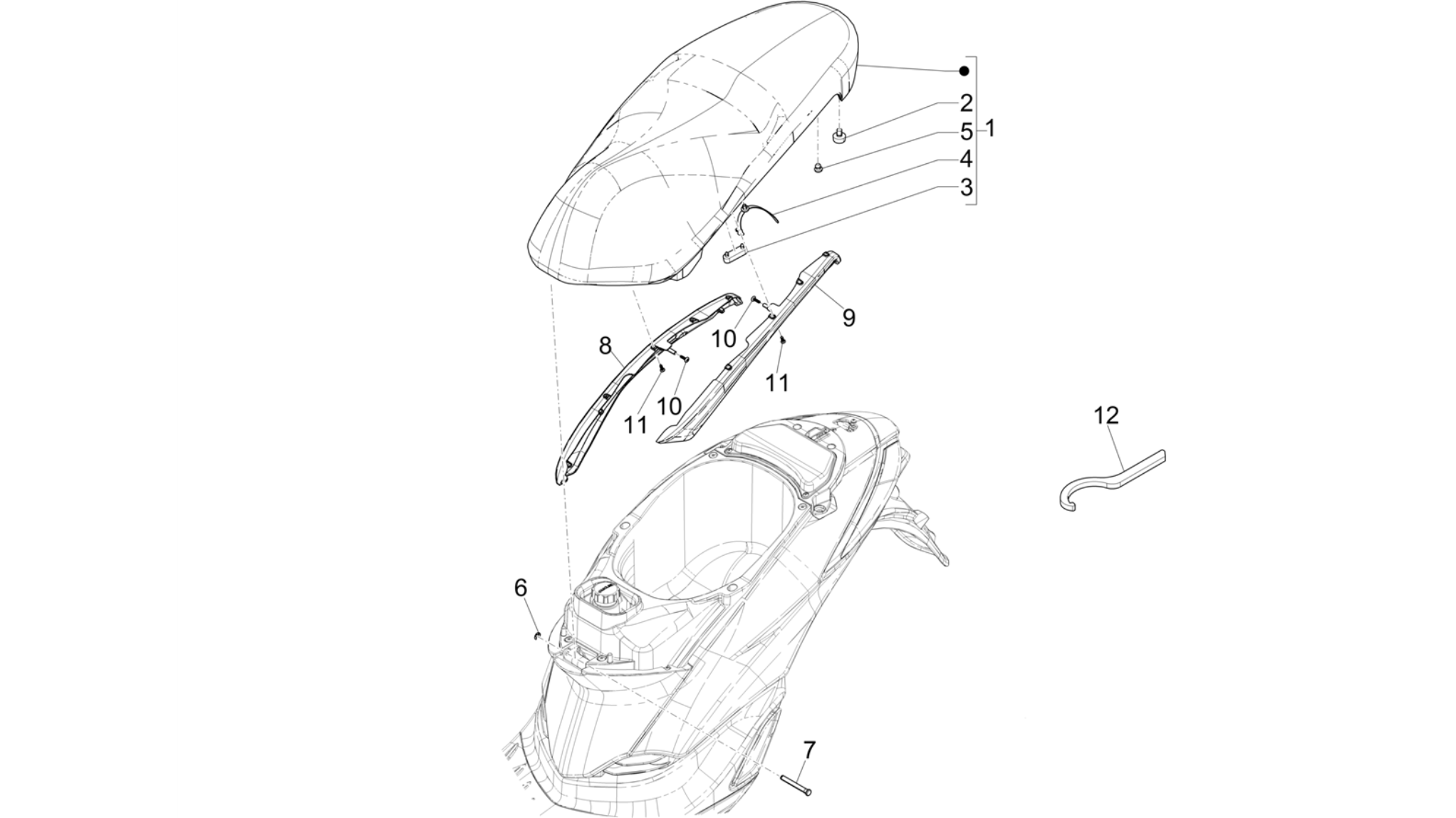 Saddle/seats
