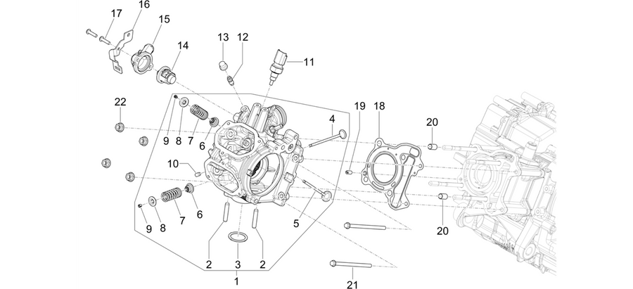 Head unit - Valve