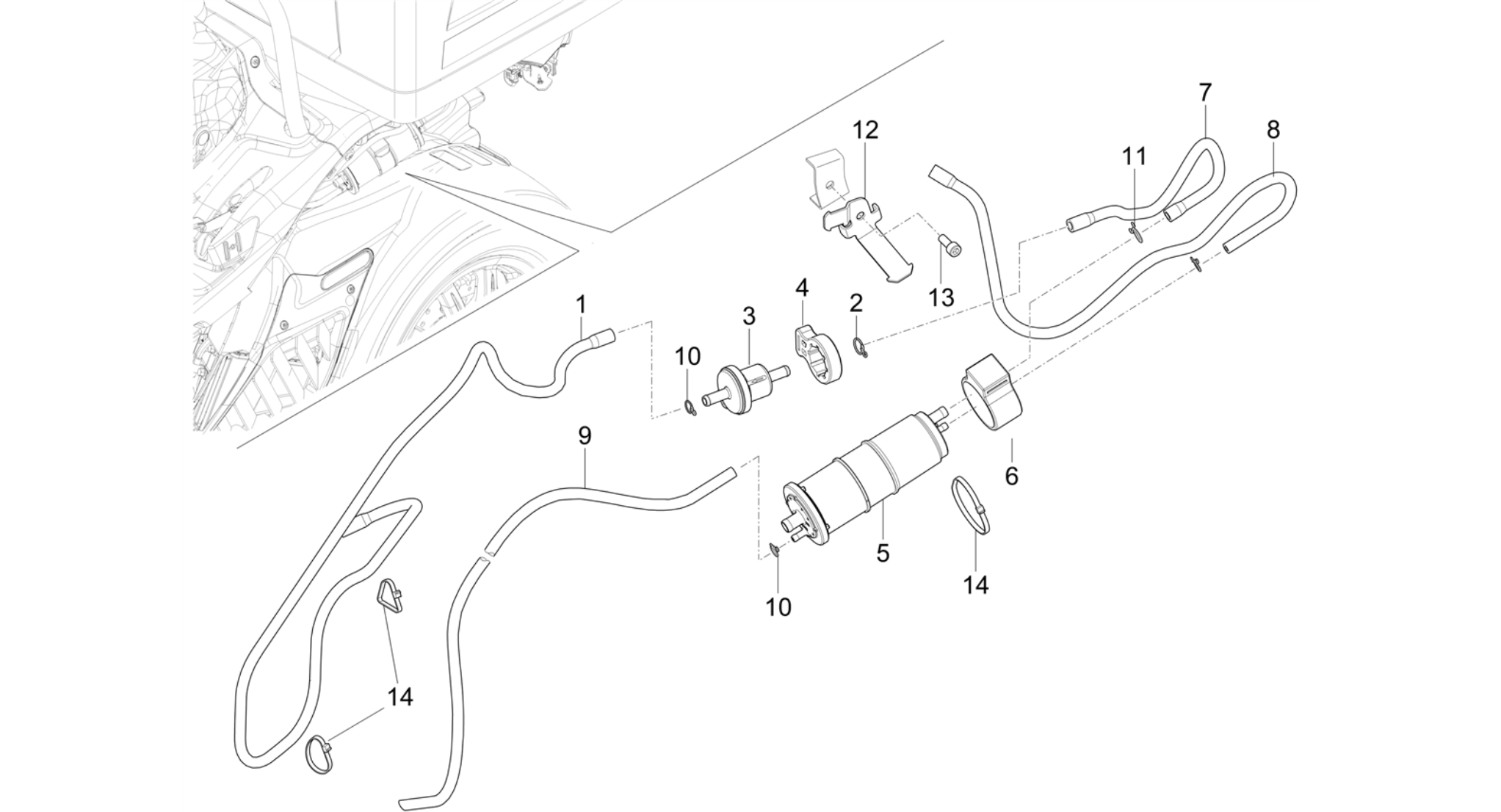 Anti-percolation system