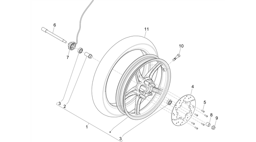 Front wheel