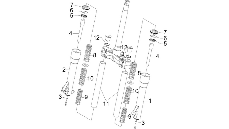 Fork's components (Escorts)