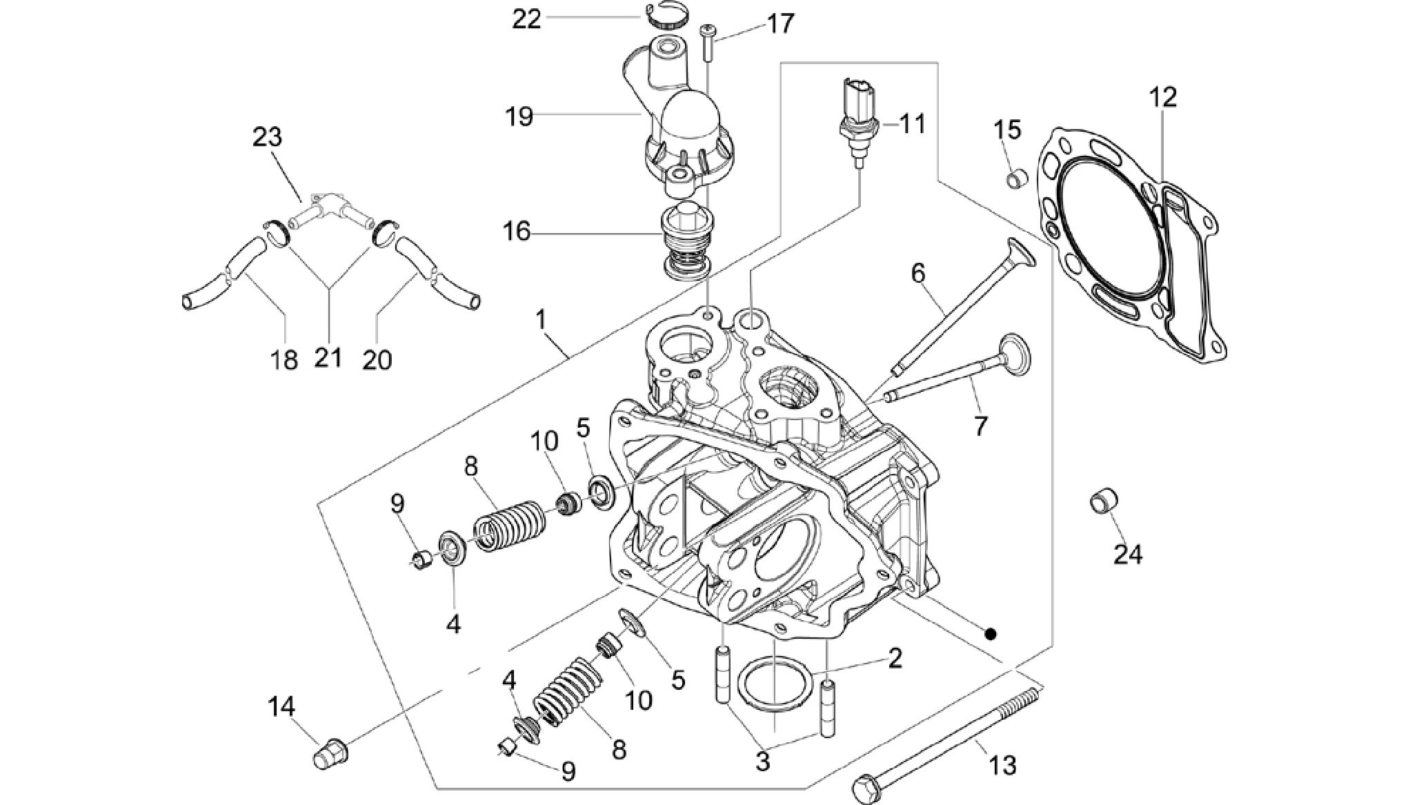 Head unit - Valve