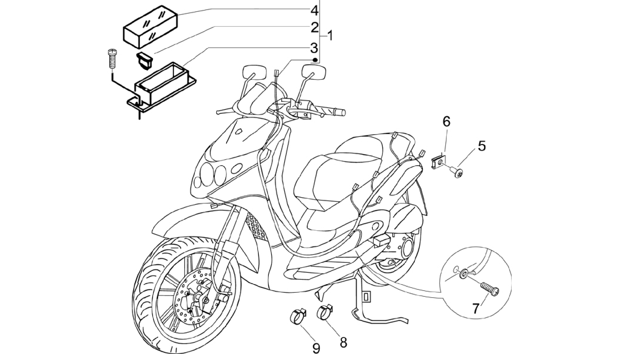 Main cable harness