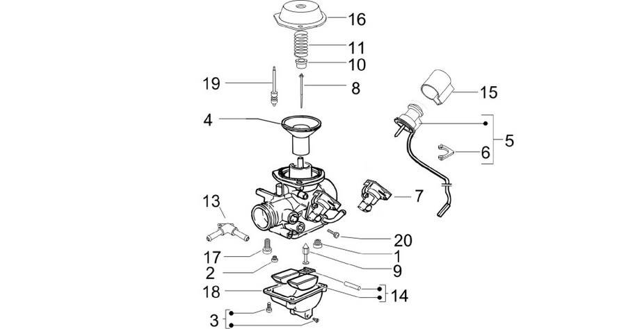 Carburetor's components