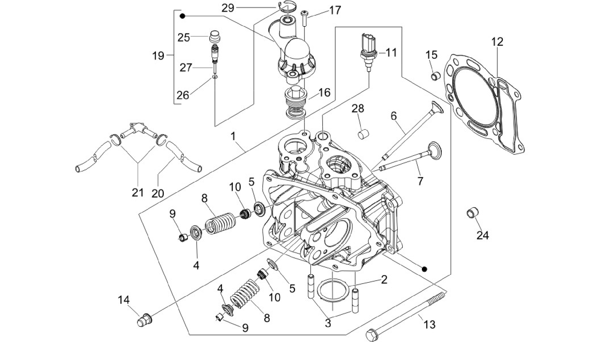 Head unit - Valve