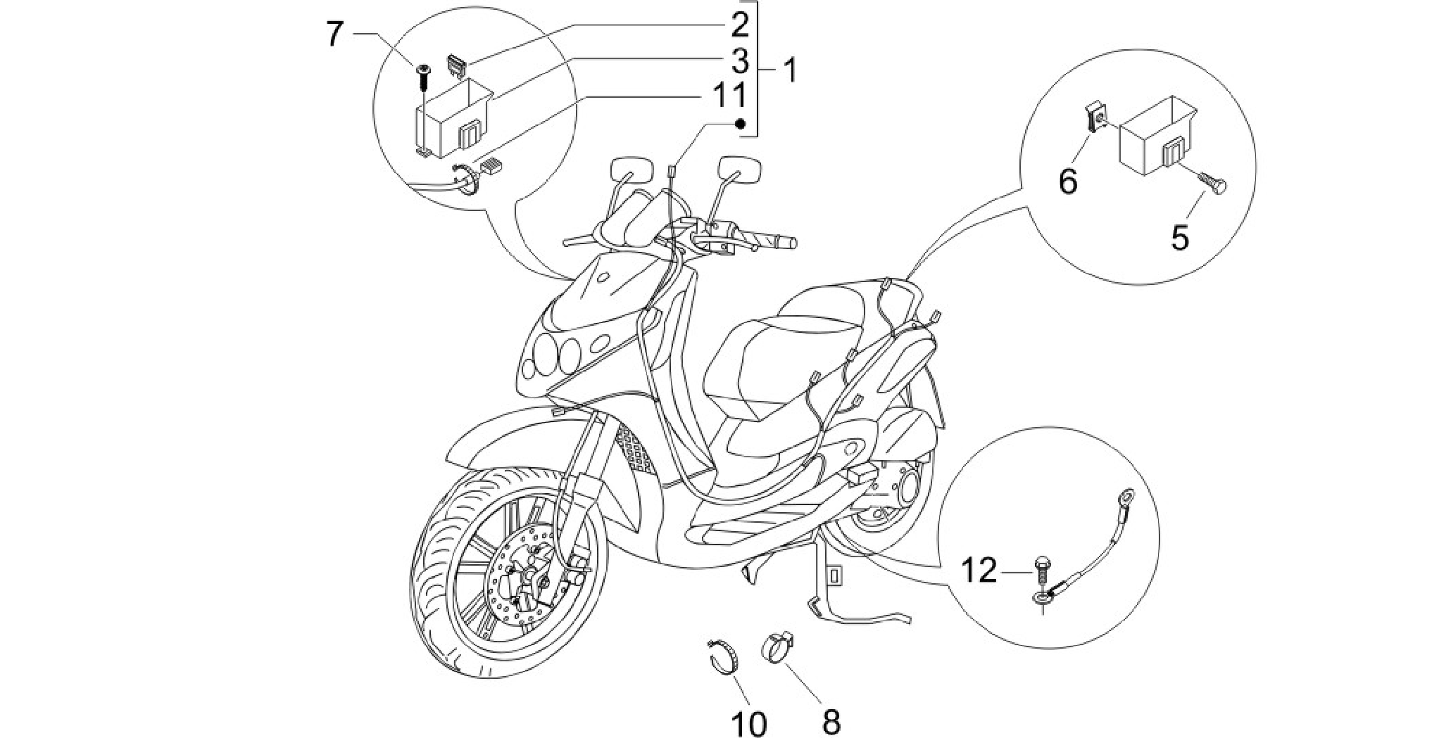 Main cable harness