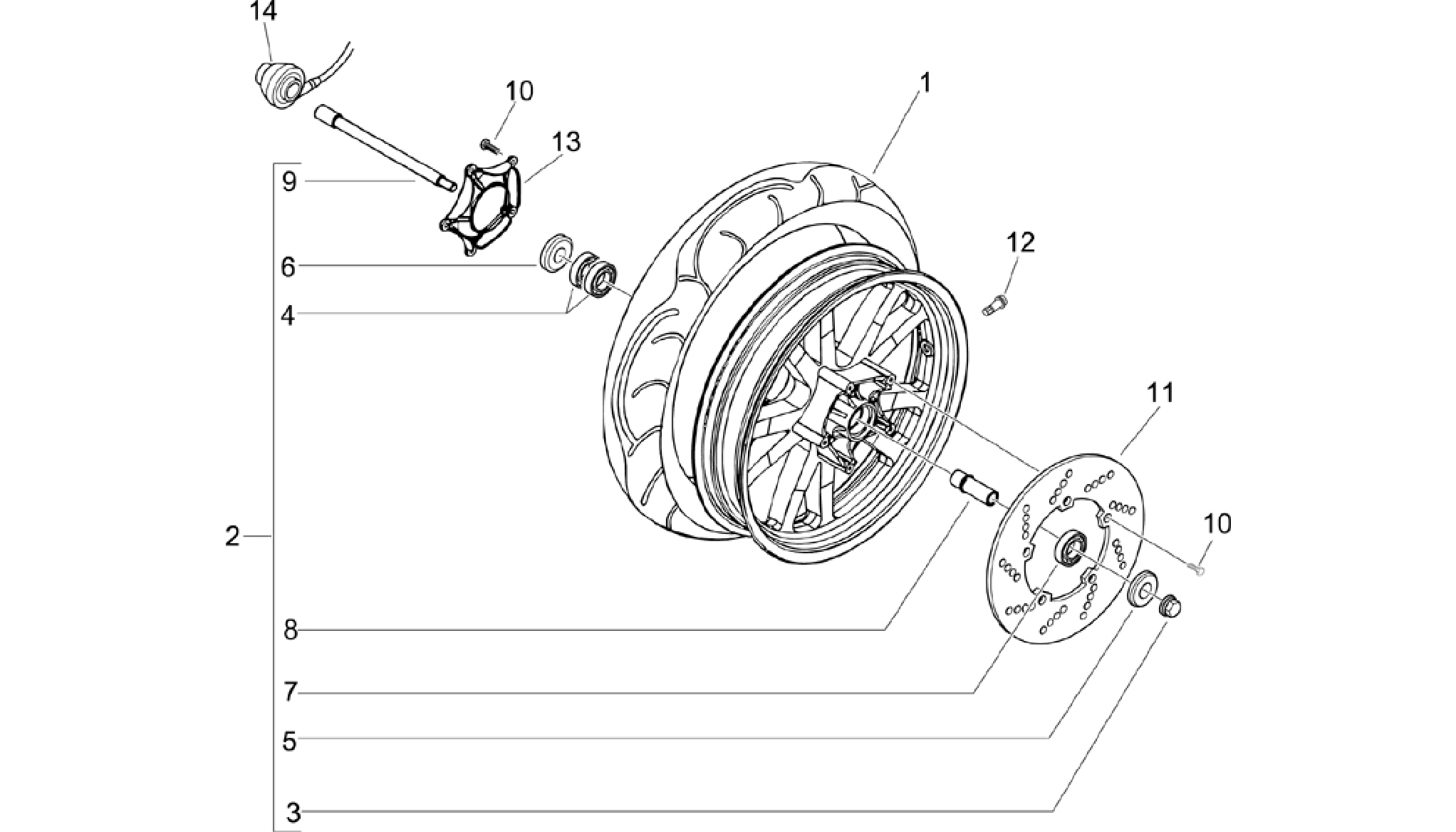 Front wheel