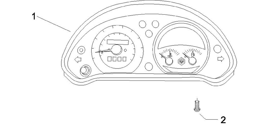 Meter combination - Cruscotto
