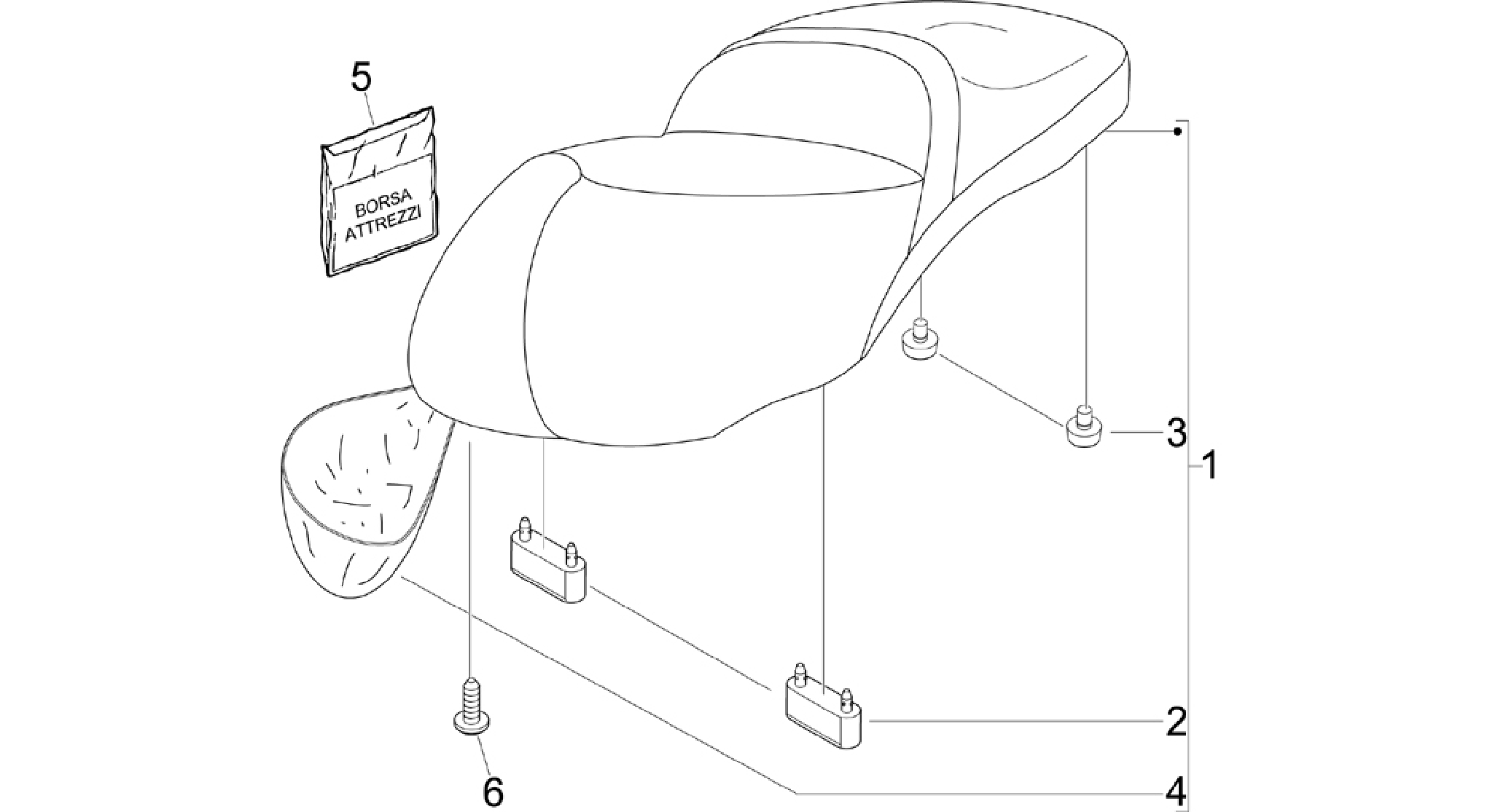 Saddle/seats